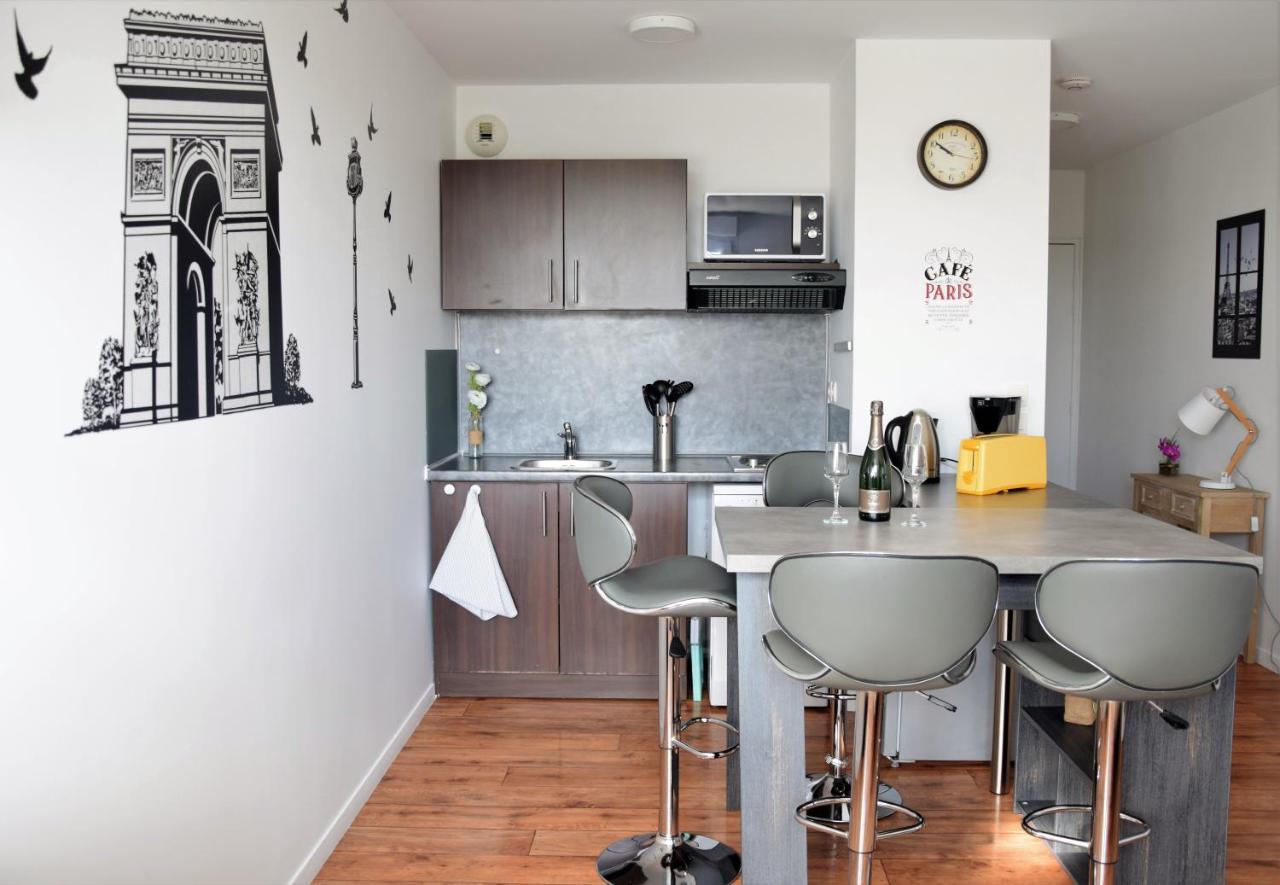 Studio Confort Paris Apartment Montevrain Bagian luar foto